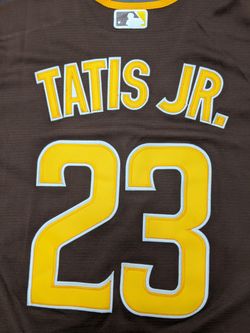 Dan Diego Padres Tatis Jr Brown Baseball Jersey