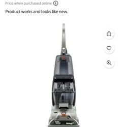 Hoover Turbo Scrub Carpet Cleaner