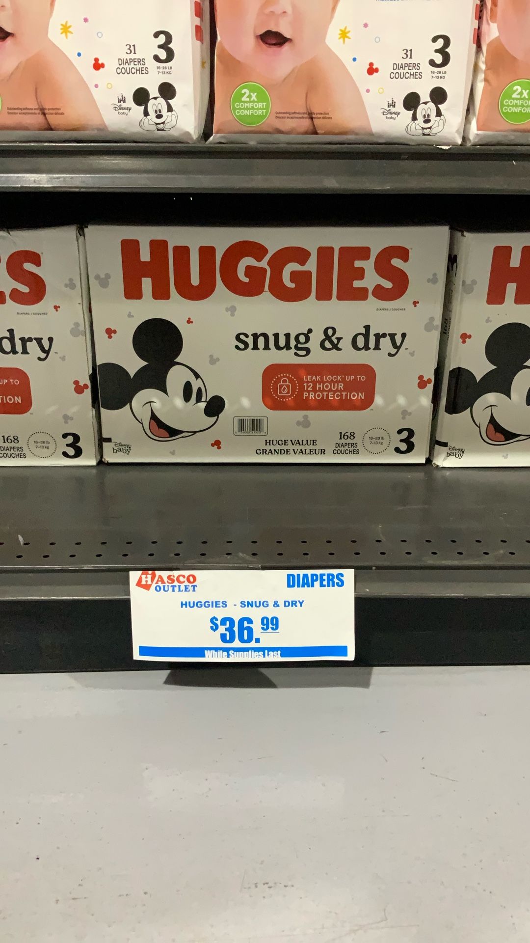 Huggies Snug And Dry Size 3 