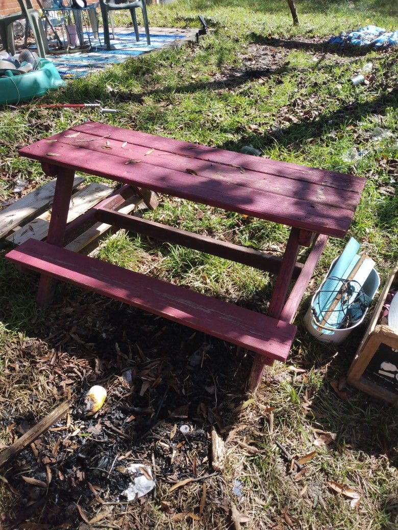 Kids Picnic Table