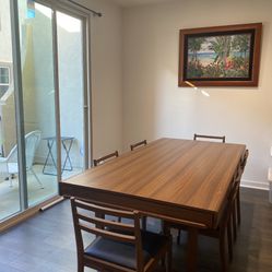 Magnolia Dining Table With Chairs