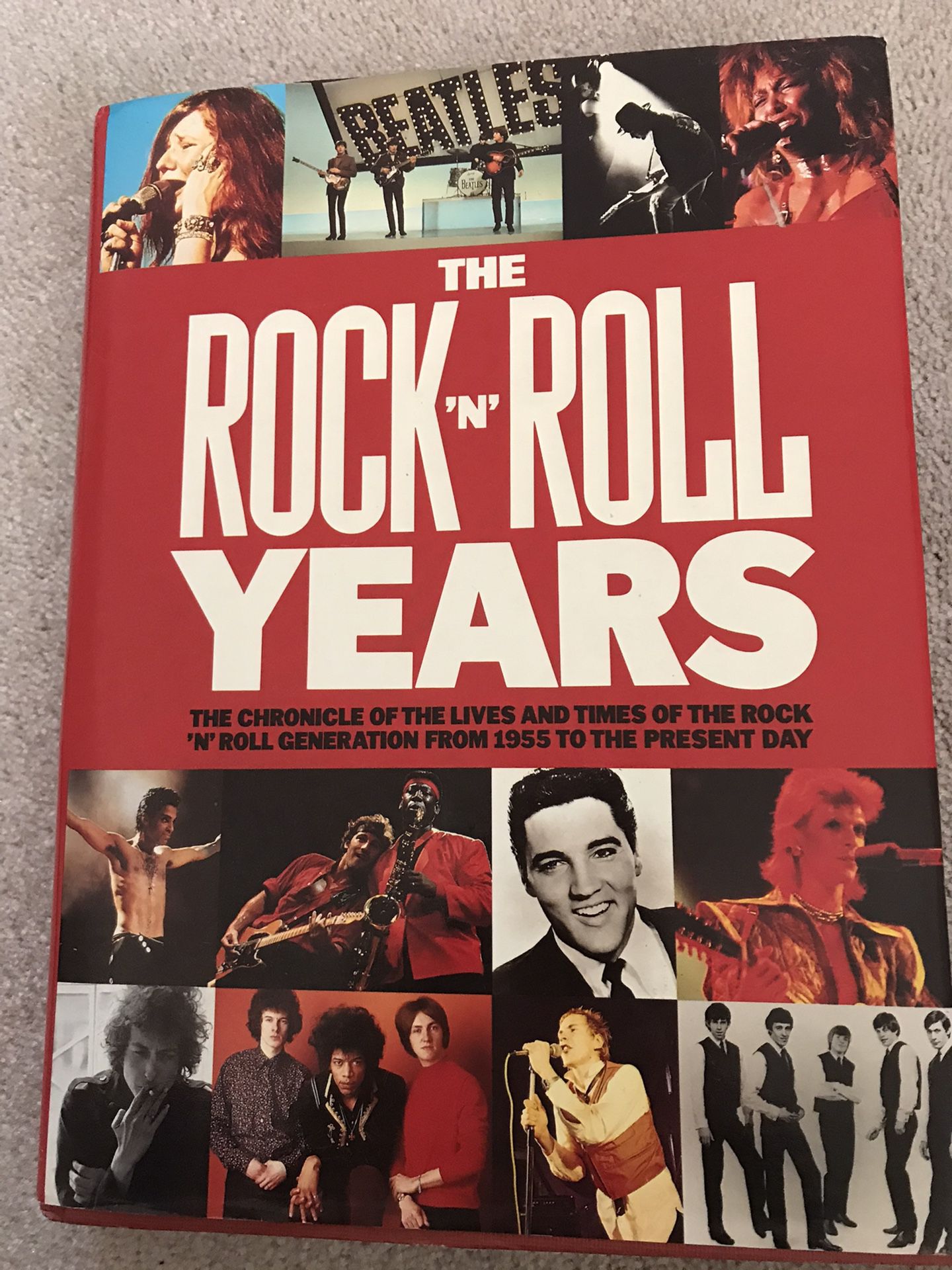 Coffe table book - Rock n Roll Years