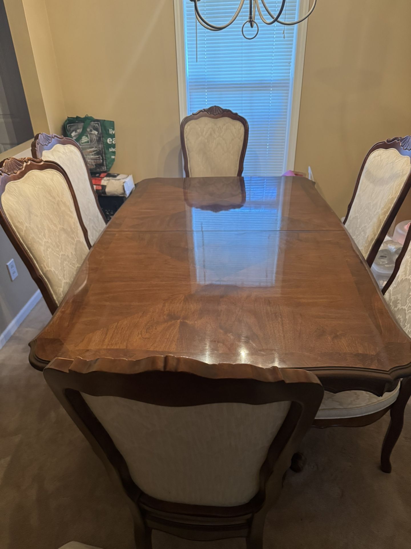 Solid Oak Dining Room Set