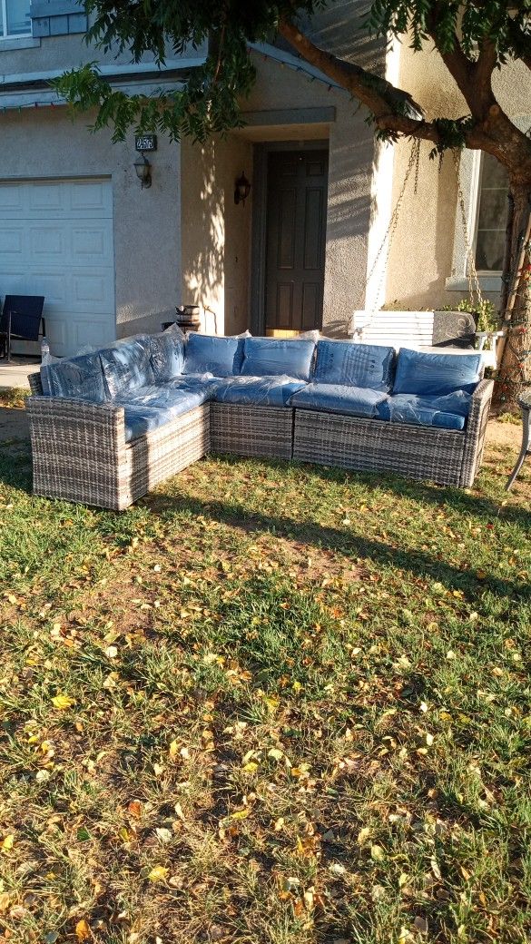 Small Space Patio Furniture Set Small Patio Sofa Patio Couch Brand New 🆕🚚🆕