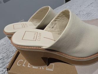 Expensive Dolce clear heels New leather  Glendora