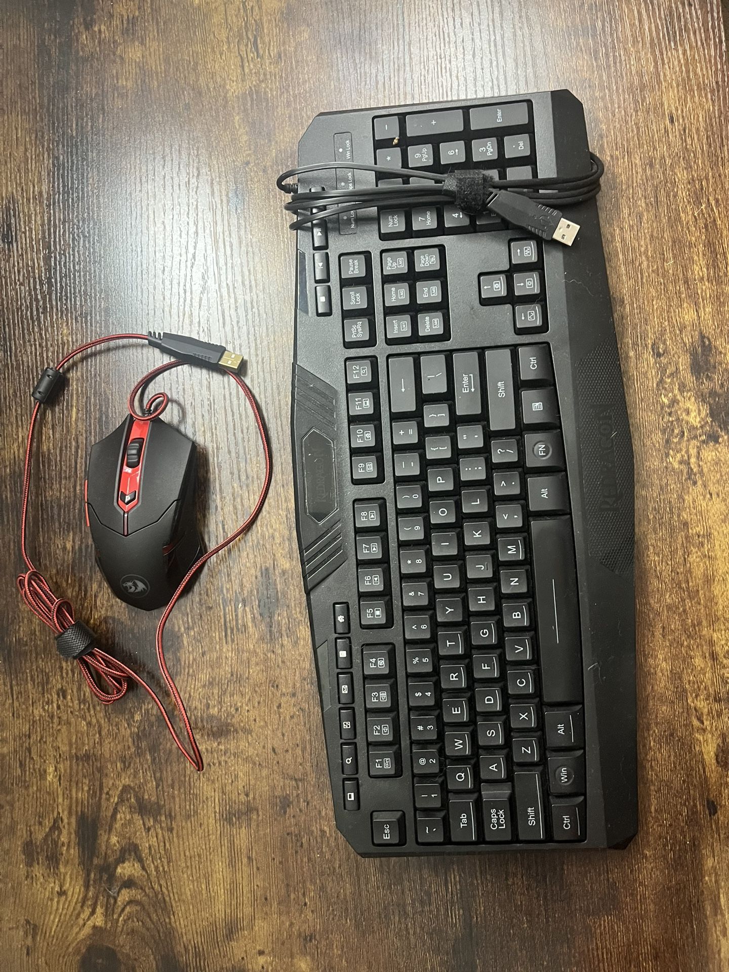 Red Dragon Mouse and Keyboard set