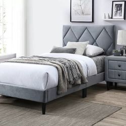 TWIN SIZE BED FRAME (BRAND NEW)(((MATTRESS NOT INCLUDED)