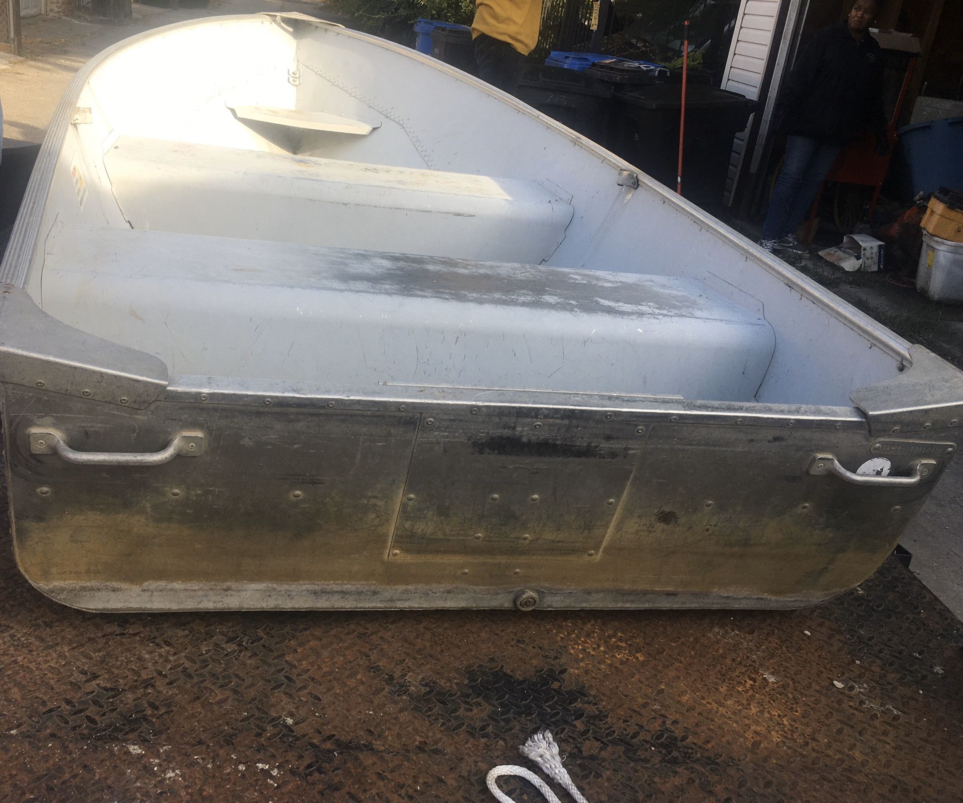 (2) Lund aluminum Fishing Boats each $450