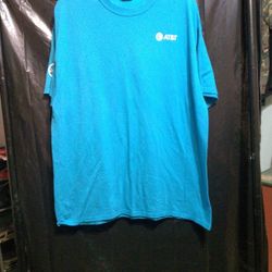 Men's T-SHIRT Featuring The AT&T Logo.Size XL.