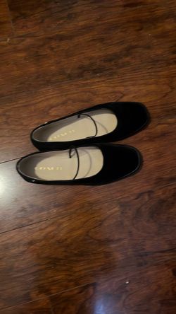 Coach Black Patent Ballet Flats woman 6.5