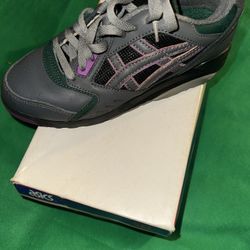 🚨vintage ‼️ NIB NEW Men 7  1989 ASICS GEL GT II RUNNING SHOE SNEAKER ORANGE BLUE WHT SL03