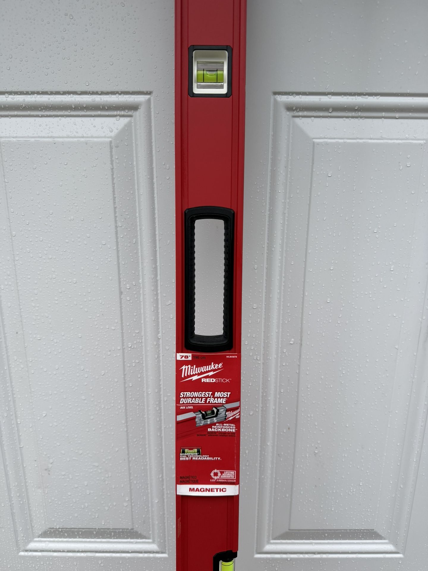 Milwaukee 78in REDSTICK Magnetic Box Level NEW