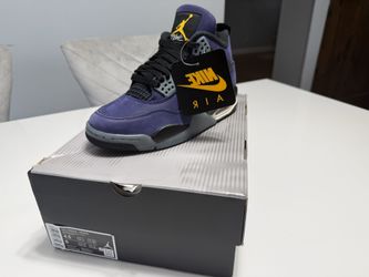 Nike Air Jordan 4 Retro 'Lakers' Imperial Purple