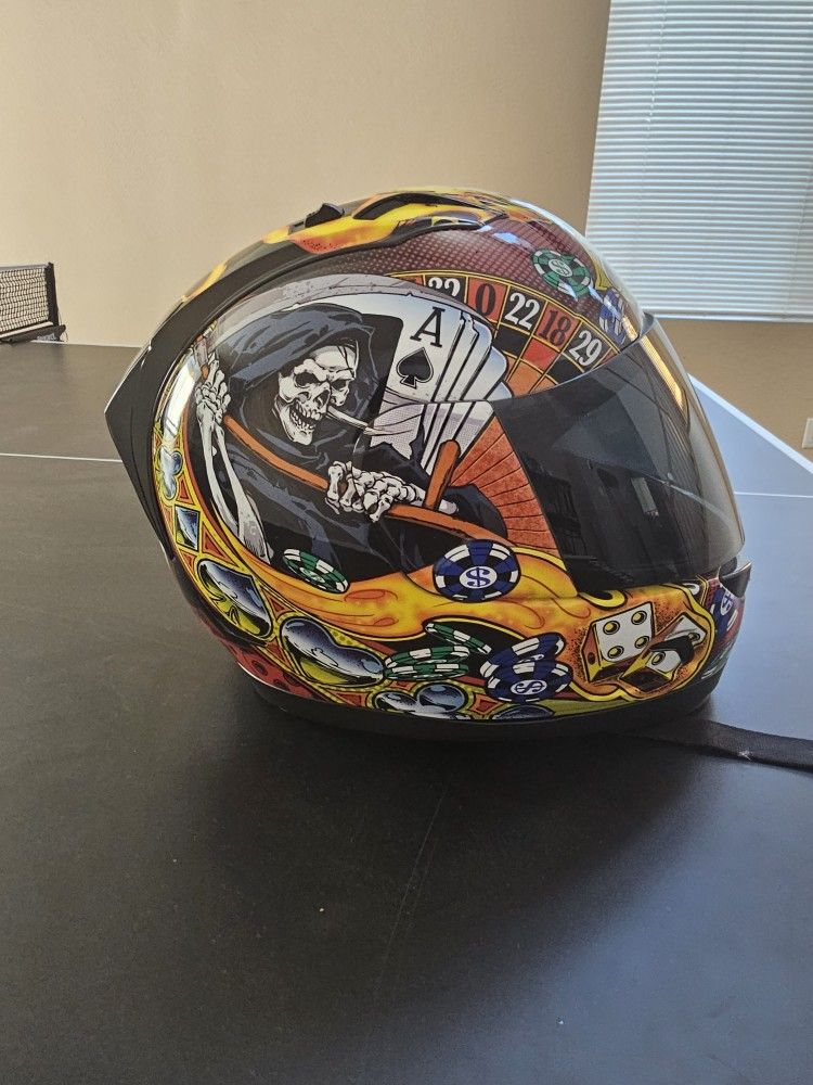MOTORCYCLE HELMET Icon Alliance Lucky Lid