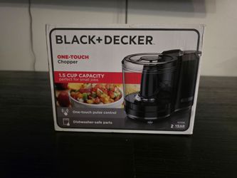 Black and Decker One Touch Chopper