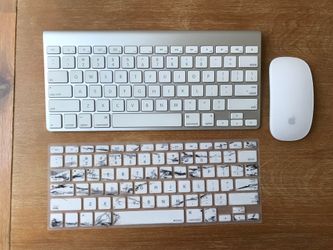 Apple bluetooth keyboard and mouse