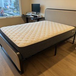 Bed Frame and Mattress For Sale