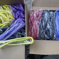 185 Individually packaged Disposable Hookah Hoses. brand new. Open box.