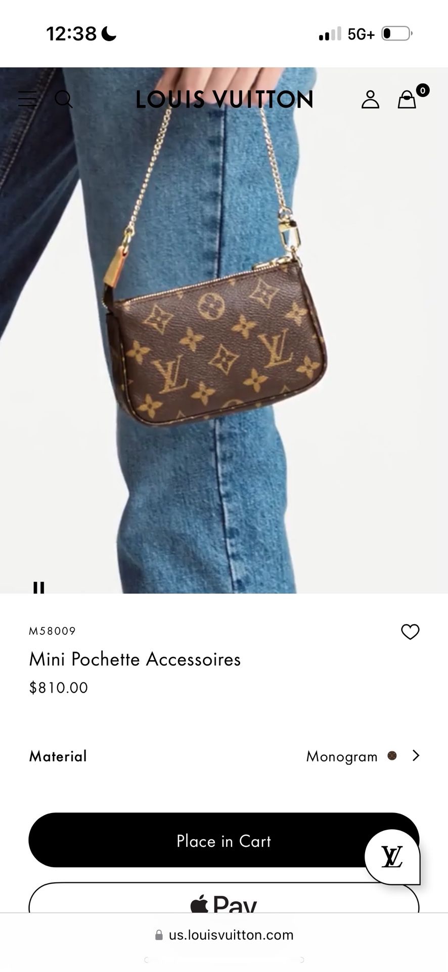 Mini Pochette Accessoires