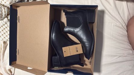 Cole Haan Black Leather Chelsea Boot
