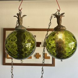 Mid- Century Modern Swag Lamps
