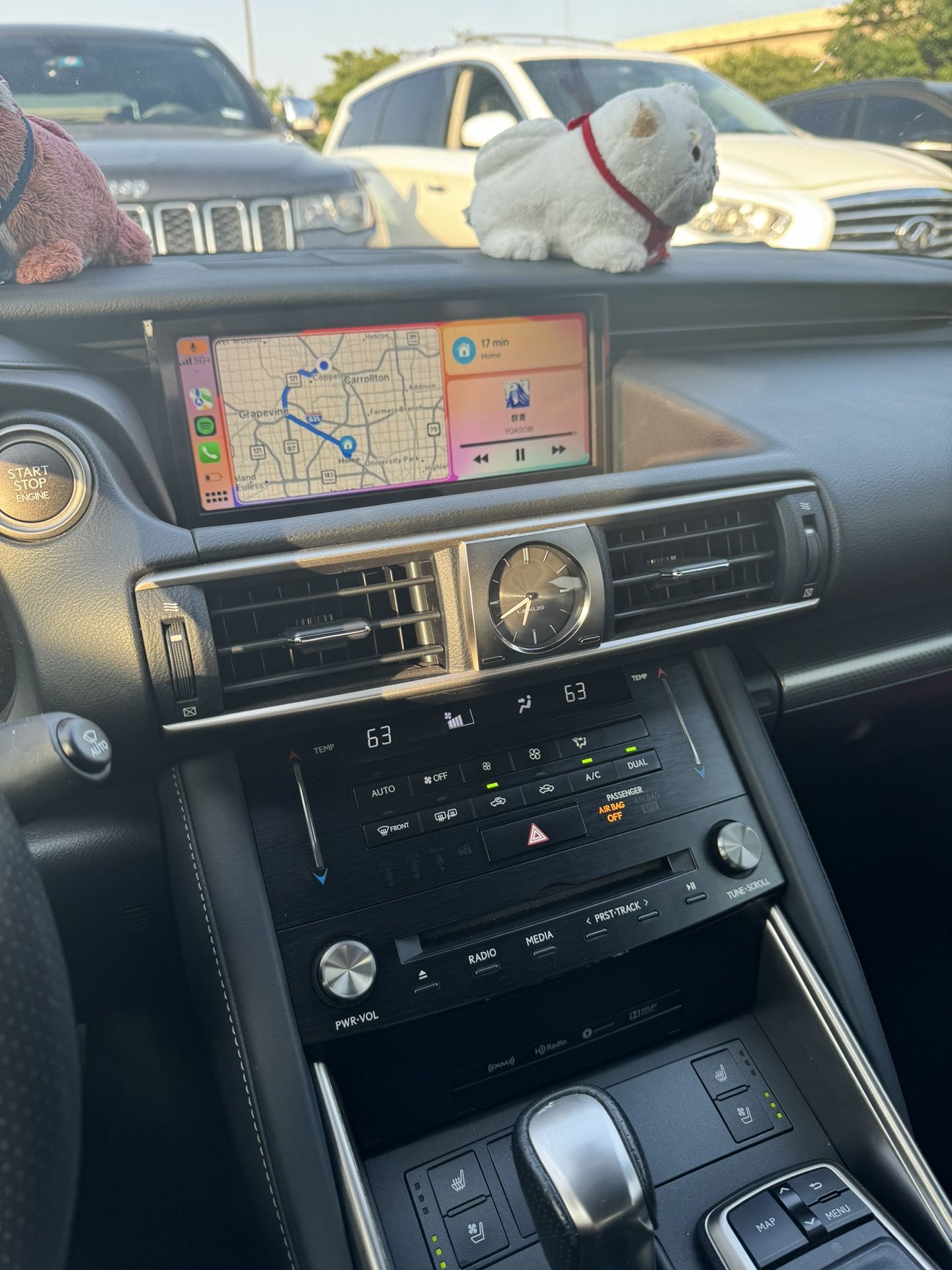 2017 - 2020 Lexus IS300 W/nav Wired/wireless Apple CarPlay Module 