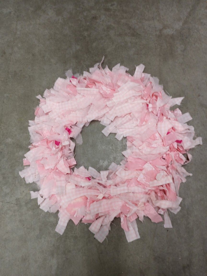 Fully Pink Fun Large Handmade Wreath