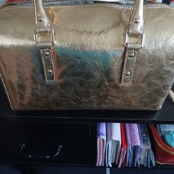  Kate Spade Gold Satchel