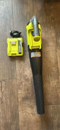 Ryobi 40V Cordless Leaf Blower RY40402 with Charger (Model OP401) - no battery