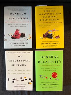 The Theoretical Minimum 4-Book Set by Susskind