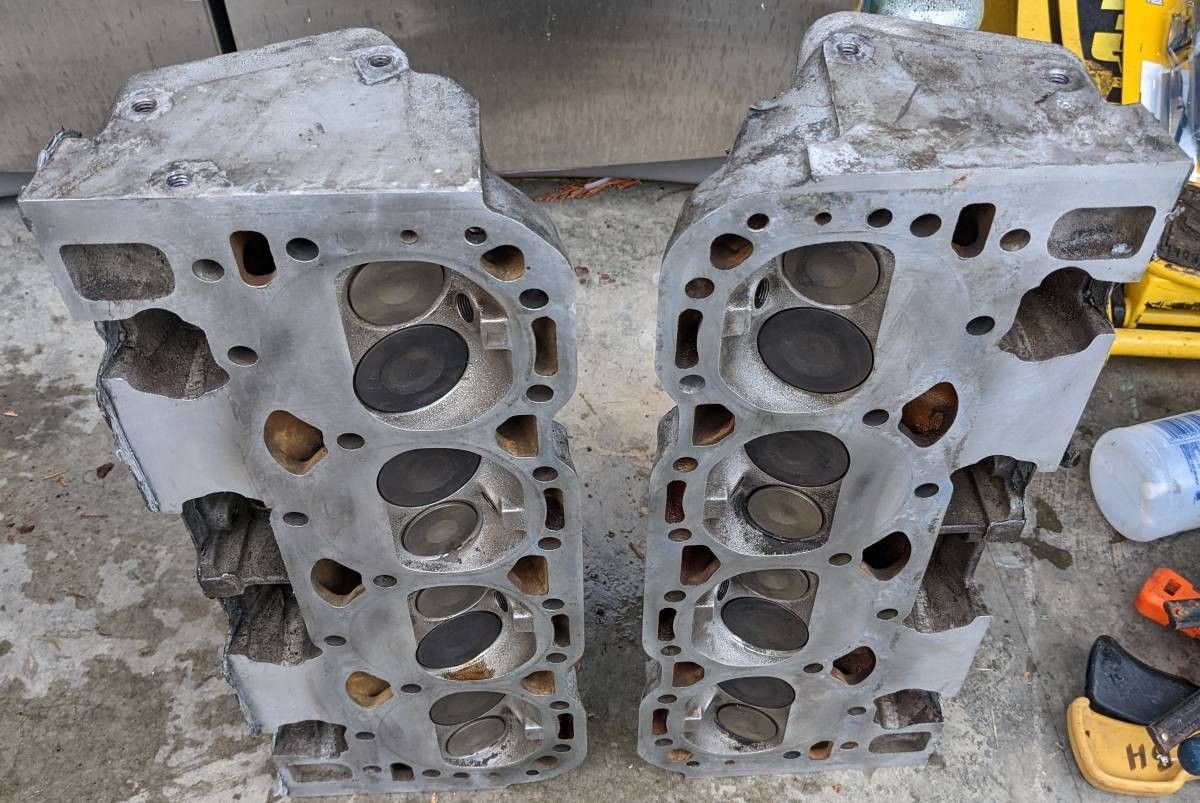87-91 Corvette Aluminum L98 Heads - 113 Casting
