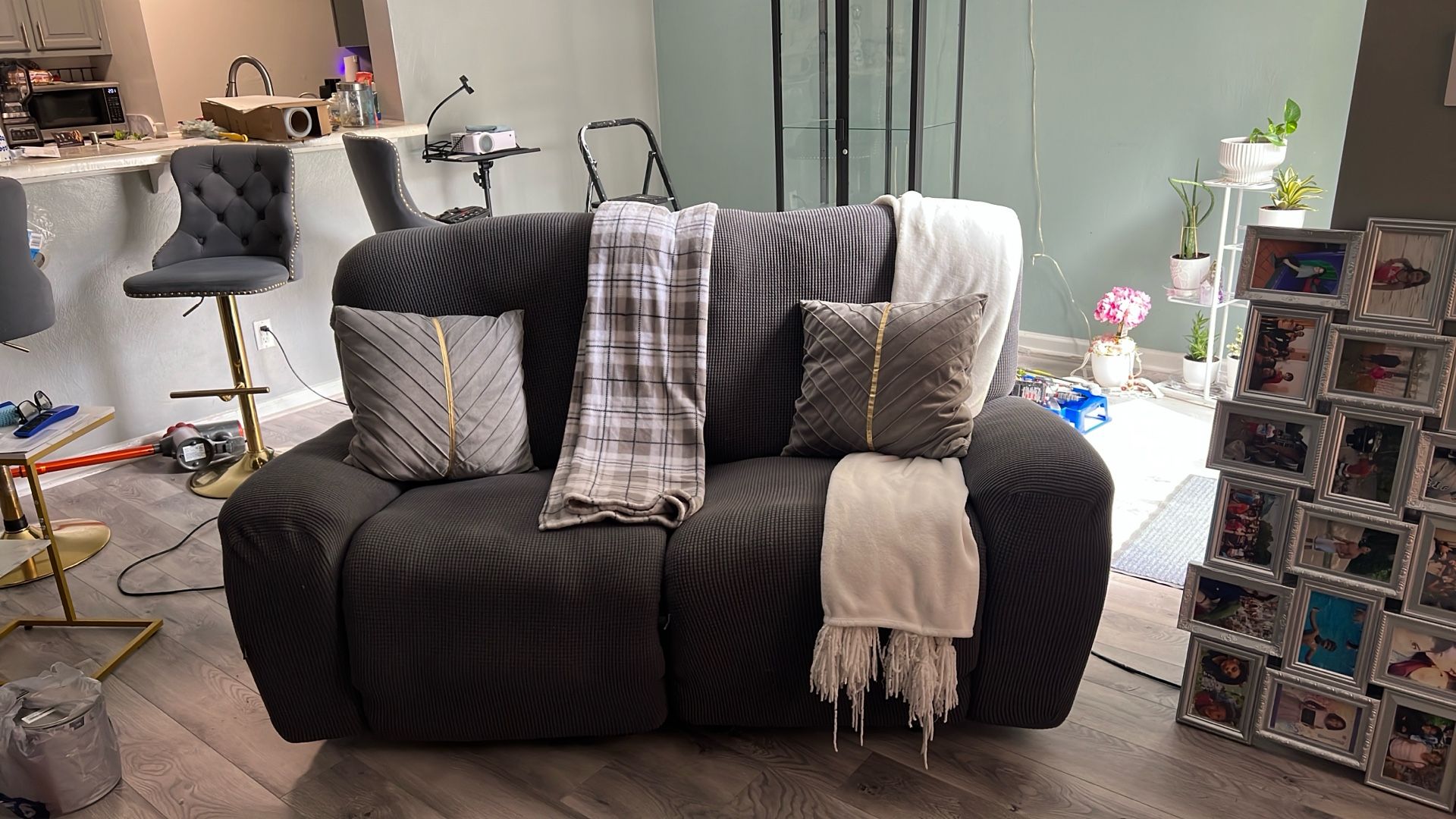 Power Recliner Sofa And Love Seat Set
