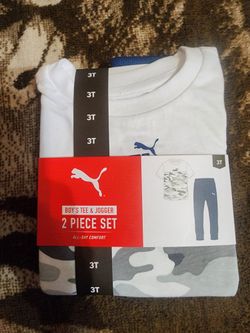 Boy's Tee & Jogger Set Puma