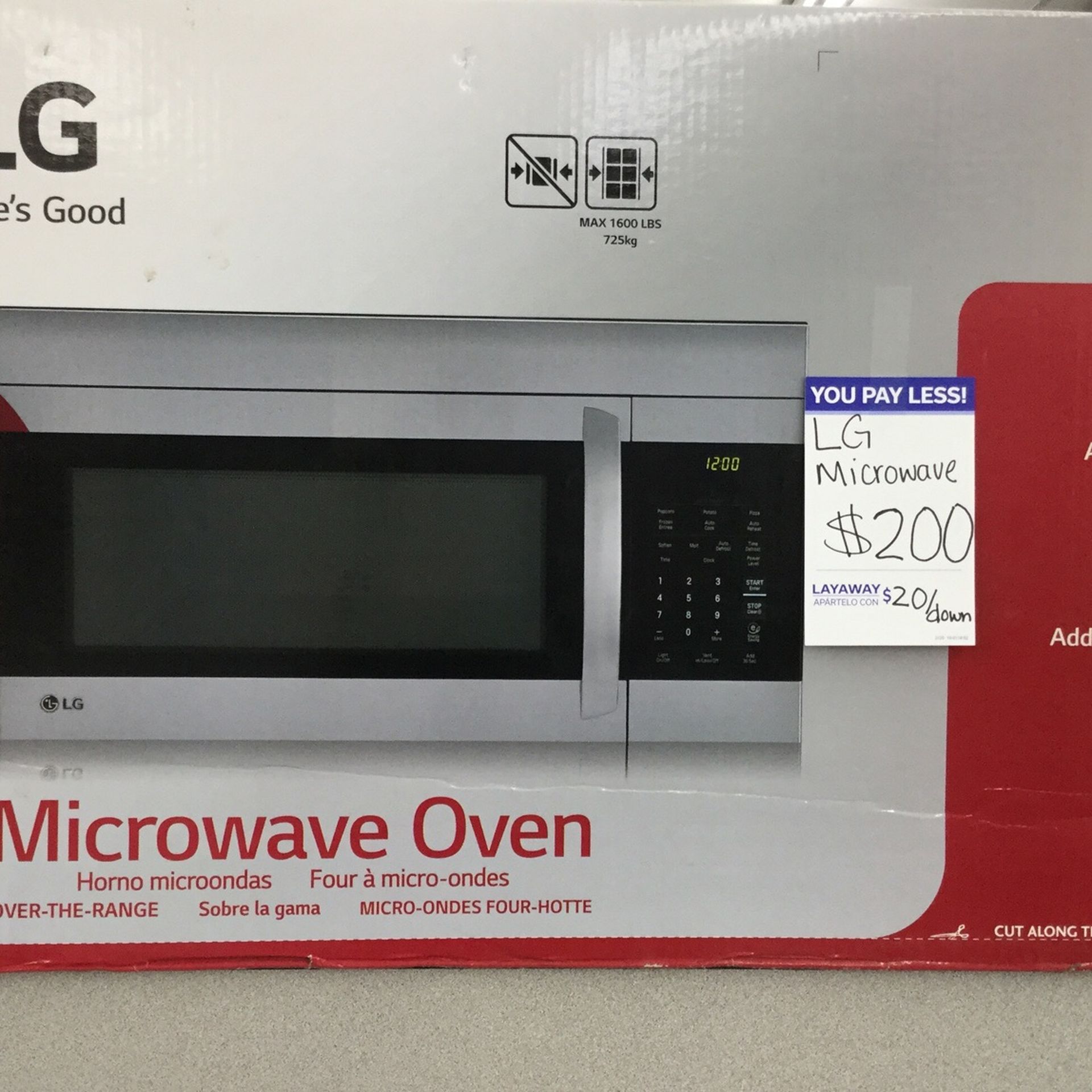 Lg microwave