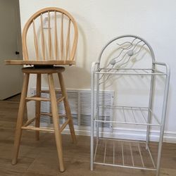 Chair And Shelf