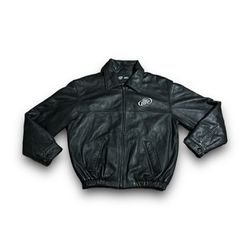 Vintage Harley Davidson Miller Lite leather jacket 