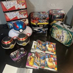 Pokémon Balls, Tins, Mini Binders, Lunchboxes