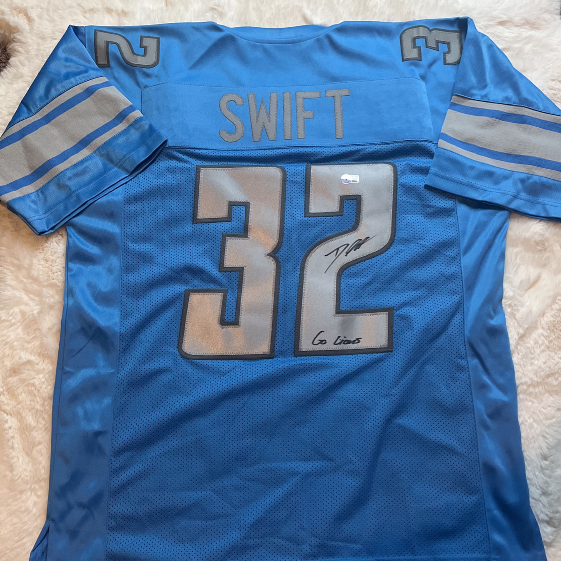 D’andre Swift Auto Jersey