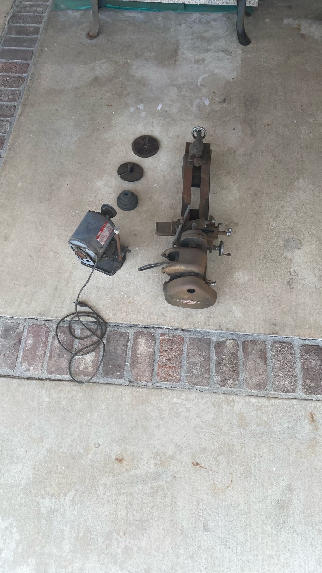 Vintage Craftsman Tabletop Lathe