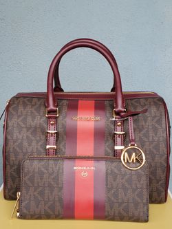 Michael Kors Medium Satchel And Large Wallet