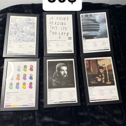 Drake Album Posters 