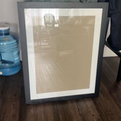 Picture Wood and Glass Frame 