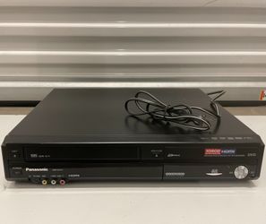 Panasonic Dmr-EZ47V Dvd Vhs Vcr Combo Recorder HDmi 1080p Digital Tuner Diga