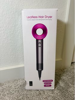 New leafless hair dryer