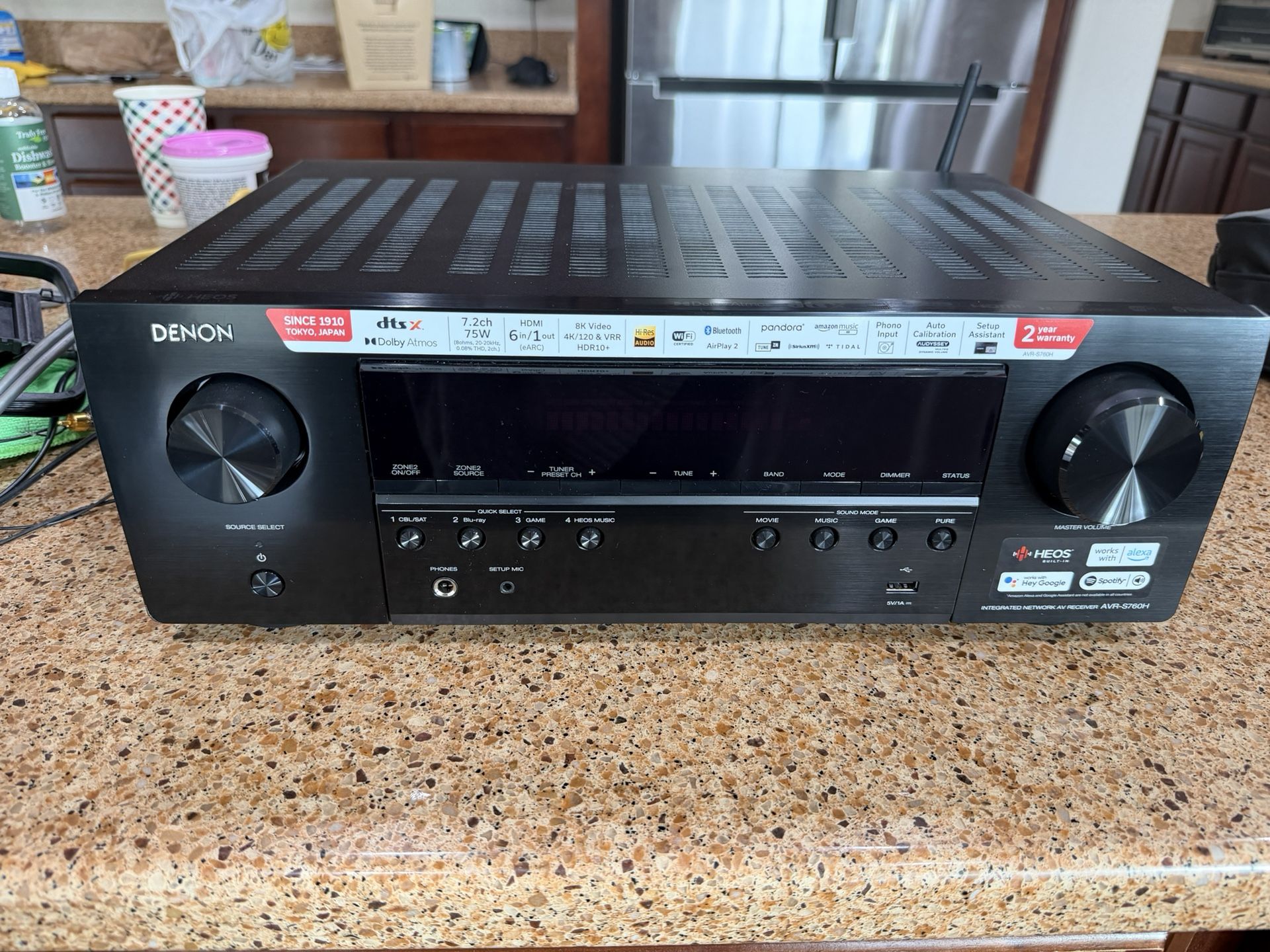 DENON receiver 