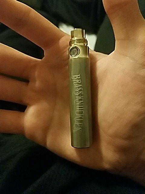 Brass knuckles battery
