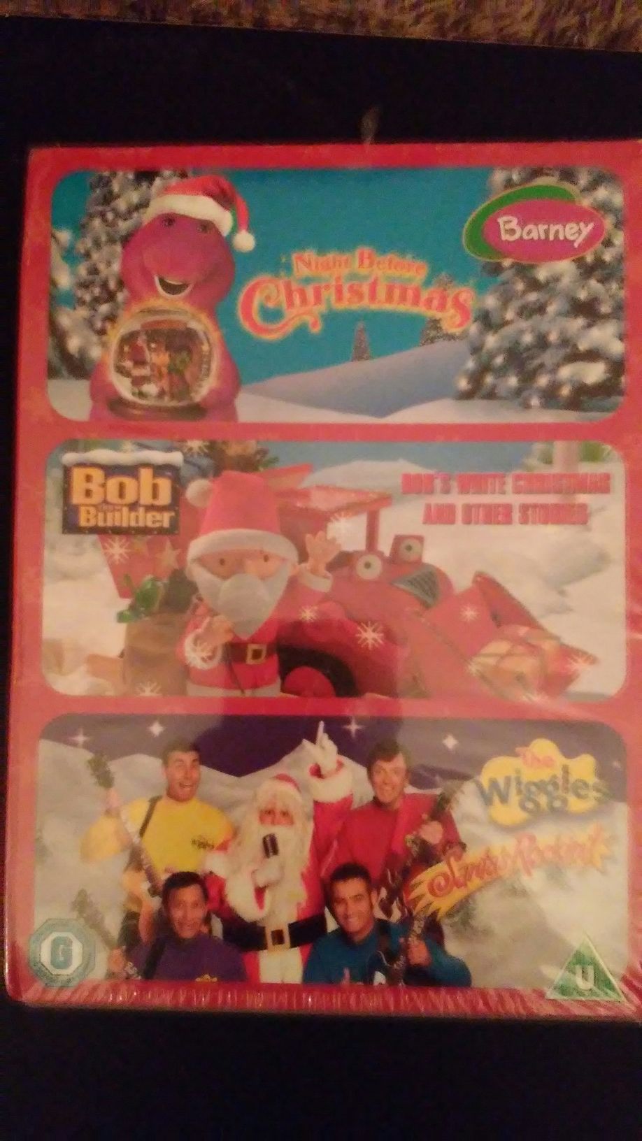 BARNEY-BOB The BUILDER-The WIGGLES Christmas Boxset (DVD) NEW!