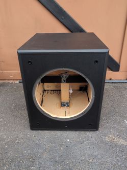 Free 12 in MDF sub box
