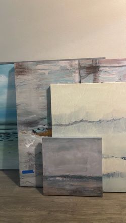 Beach costal wall art