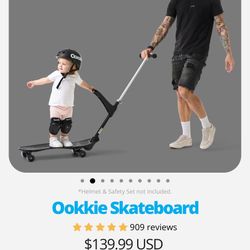 Kid Push Skateboard Ookkie Brand